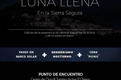 Senderismo bajo la luna llena segura tranco 2018